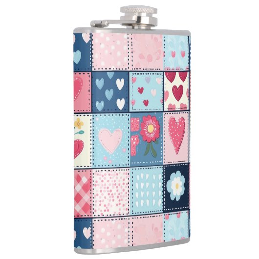 Flasques Conception Charming Cute Patchwork (Droite)