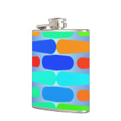 Flasques Conception colorée d'abrégé sur formes (Gauche)