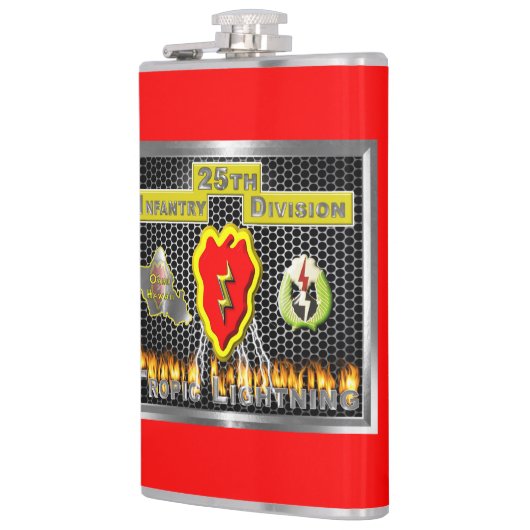 Flasques Conception Cool 25e division d'infanterie (Gauche)