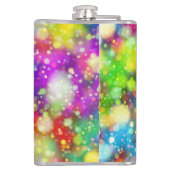 Flasques Conception de Bokeh Abstraite (Dos)