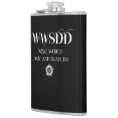 Flasques Conception de citation WWSDD avec symbole de solei (Gauche)