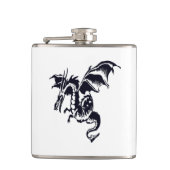 Flasques Conception de dragon volant (Devant)