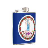 Flasques Conception de drapeau d'état de la Virginie (Droite)