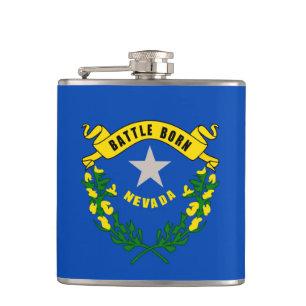 Flasques Conception de drapeau d'état du Nevada