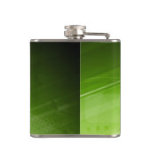 Flasques Conception de feu vert dans le style de pointe (Dos)