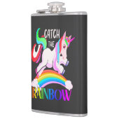 Flasques Conception de licorne arc-en-ciel Catch (Gauche)