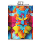 Flasques Conception de Mandala Florale colorée (Dos)