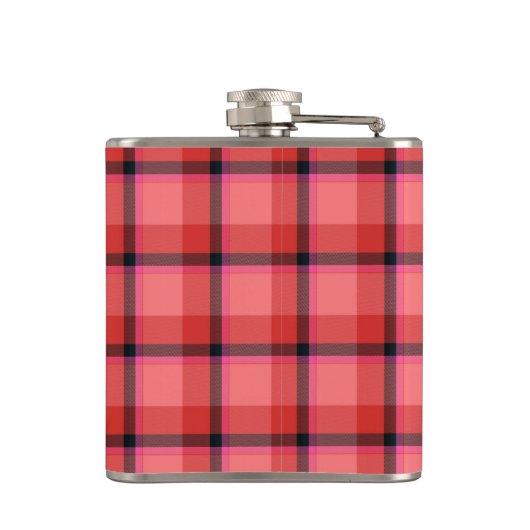 Flasques Conception de tartan (Dos)