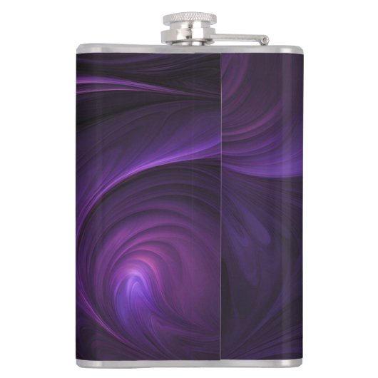 Flasques Conception de torsion violette foncée (Dos)