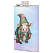 Flasques Conception de vache gnome de Noël-83456 (Gauche)
