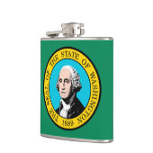 Flasques Conception du drapeau de l'État de Washington (Gauche)