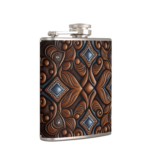 Flasques Conception en cuir à outils (Droite)