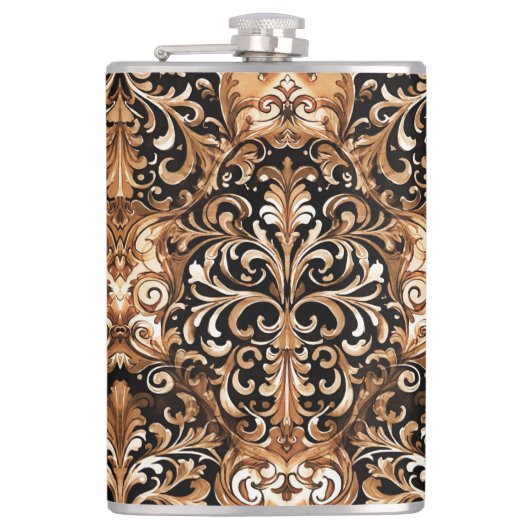 Flasques Conception en cuir à outils de l'Ouest (Devant)