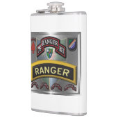 Flasques Conception encadrée du 75e régiment de rangers (Gauche)