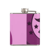 Flasques Conception Fantaisiste Violette (Dos)