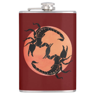 Flasques Conception graphique Tribale Scorpion
