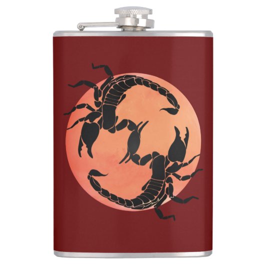 Flasques Conception graphique Tribale Scorpion (Devant)