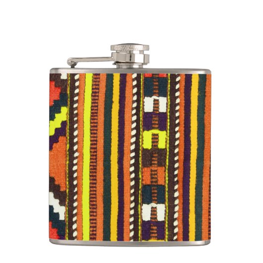 Flasques Conception jaune indienne indigène (Devant)