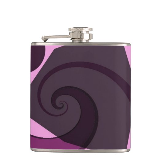 Flasques Conception mauve (Devant)