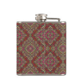 Flasques Conception Motif De Tapis Oriental, Traditionnelle (Dos)