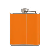 Flasques Conception Sportive Monogramme Orange et Bleu (Dos)