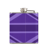 Flasques Conception Union Jack violette (Dos)