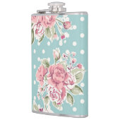 Flasques Conception vintage de fleurs (Gauche)