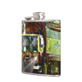 Flasques Conducteur de camion à ordures, camion de déchets (Gauche)