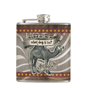 Flasques Conjecture vintage de monogramme de