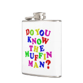 Flasques Connais-tu le Muffin Man ? (Gauche)