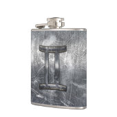 Flasques Connexion Gemini Zodiac style acier industriel (Gauche)