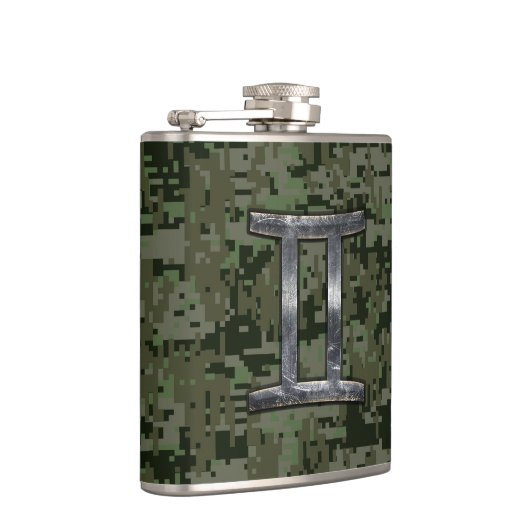 Flasques Connexion Zodiac Gemini sur Camouflage numérique v (Droite)