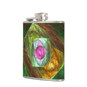 Flasques Connexions dynamiques Art Abstrait (Gauche)