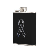 Flasques Conscience de ruban de noir de style de chrome sur (Gauche)