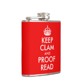 Flasques Conserver la clame et la preuve Lire (Droite)