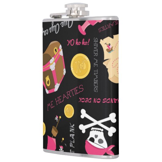 Flasques Conservez ou créez votre propre flacon, 6 oz. Flèc (Gauche)