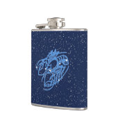 Flasques Constellation du cancer et signe zodiaque avec éto (Gauche)