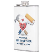 Flasques Construire une vie ensemble | Cute do-it-yourself  (Gauche)