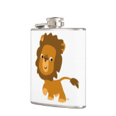Flasques Contenu de dessin animé mignon Lion Flask (Gauche)