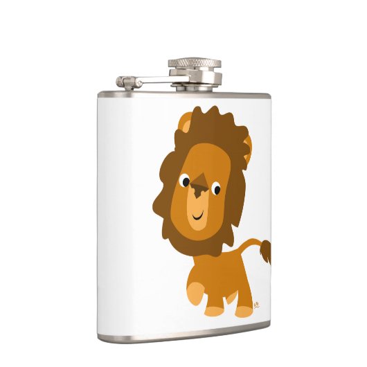 Flasques Contenu de dessin animé mignon Lion Flask (Droite)