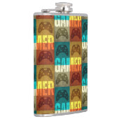 FLASQUES CONTRÔLEUR DE JEU VIDÉO VINTAGE GAMER (Droite)