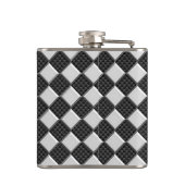 Flasques Contrôleurs de chrome sur la copie de fibre de (Dos)