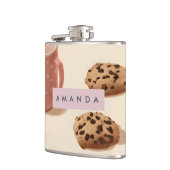 Flasques Cookies et lait Cute Pastel personnalisés (Gauche)