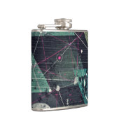 Flasques Cool Abstract Digital Graffiti Art Geometic (Droite)