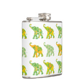 Flasques Cool graphique unique Motif d'éléphant lunaire (Droite)