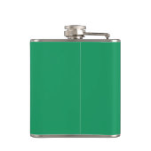 Flasques Cool Irlandais Toast St. Patrick's Day Vert & Blan (Dos)