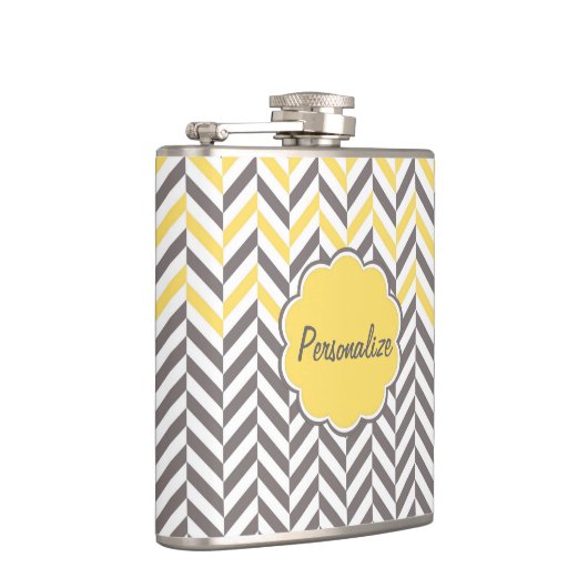 Flasques Cool super tendance herringbone motif zigzag (Droite)