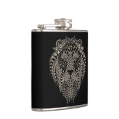 Flasques Cool Tribal Metallic Lion Head (Droite)