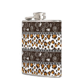 Flasques Copie africaine avec le motif de peau de guépard (Gauche)