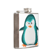 Flasques Copie turquoise de photo de parties scintillantes (Droite)